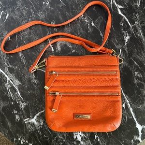 Calvin Klein Orange Crossbody